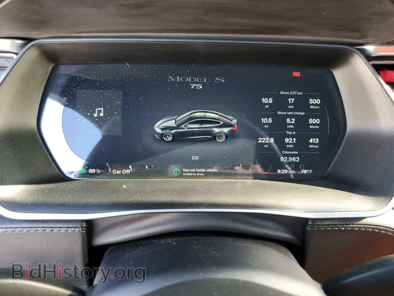 2017 TESLA MODEL S - VIN: 5YJSA1E14HF195286 - Фото 9