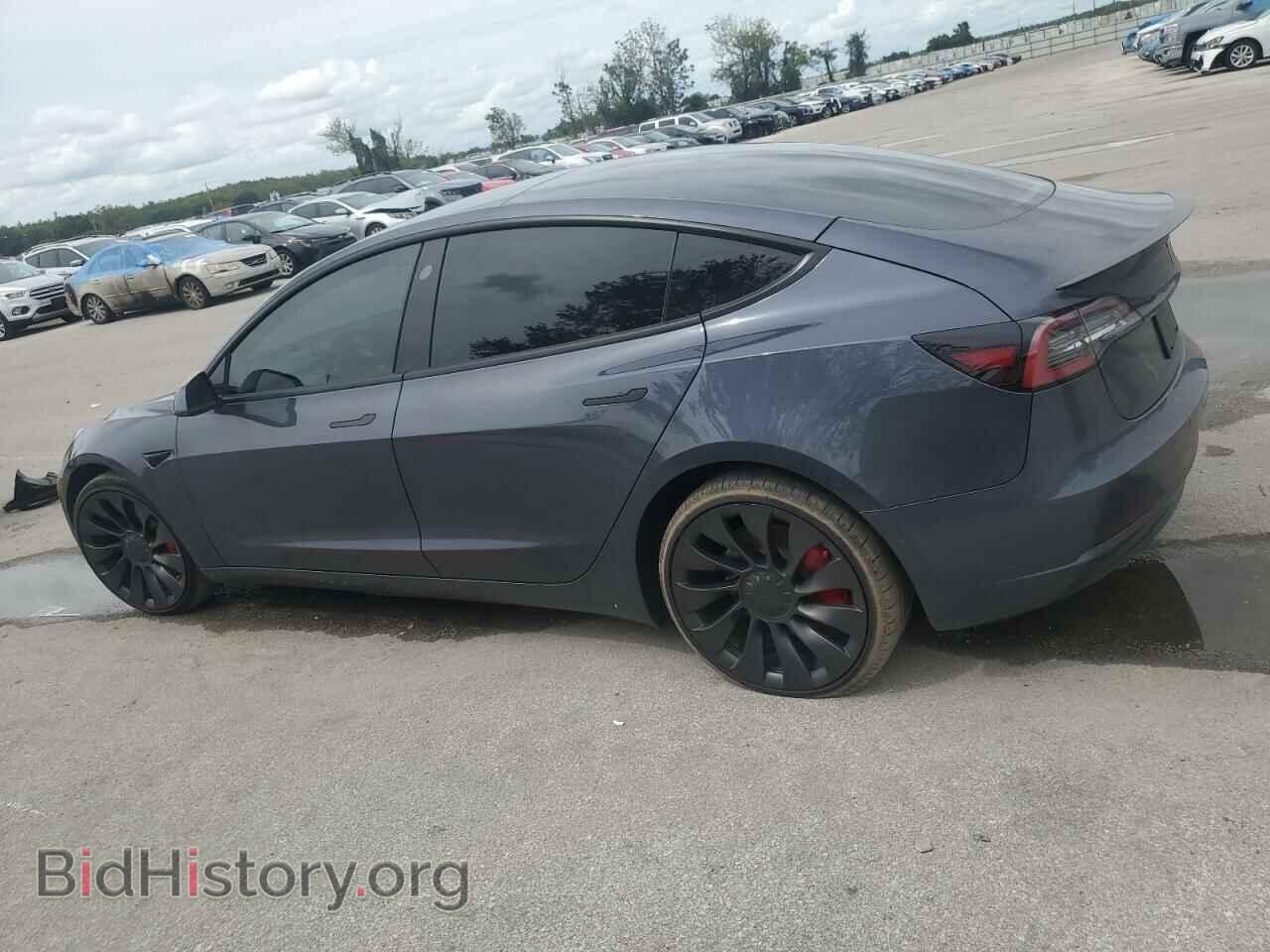 2022 TESLA MODEL 3 - VIN: 5YJ3E1EC9NF119939 - Фото 2
