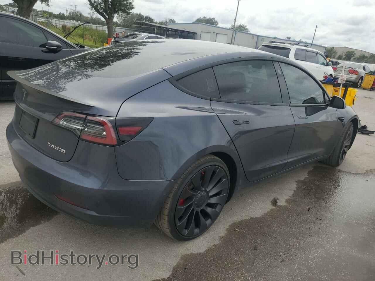 2022 TESLA MODEL 3 - VIN: 5YJ3E1EC9NF119939 - Фото 3