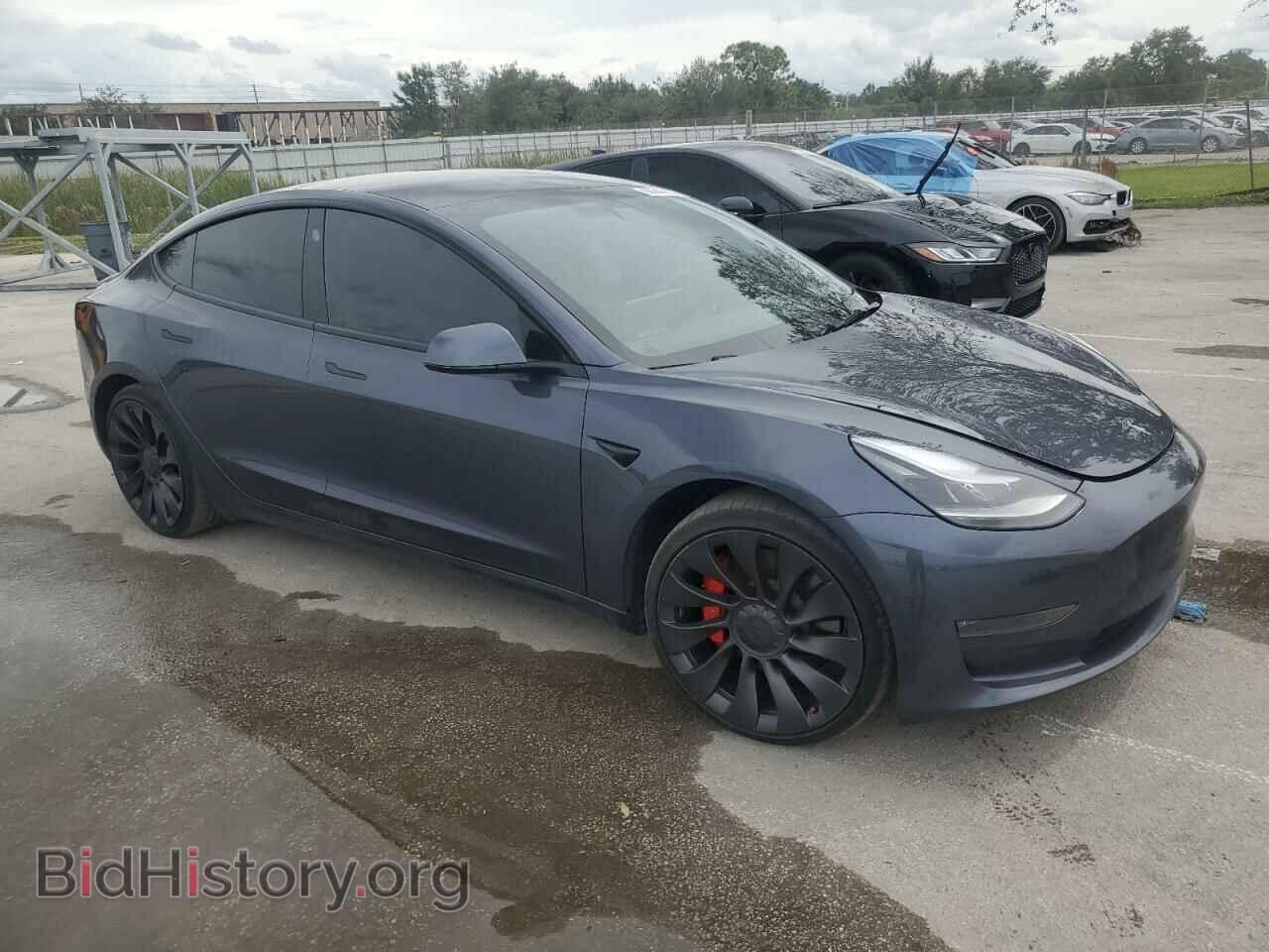 2022 TESLA MODEL 3 - VIN: 5YJ3E1EC9NF119939 - Фото 4