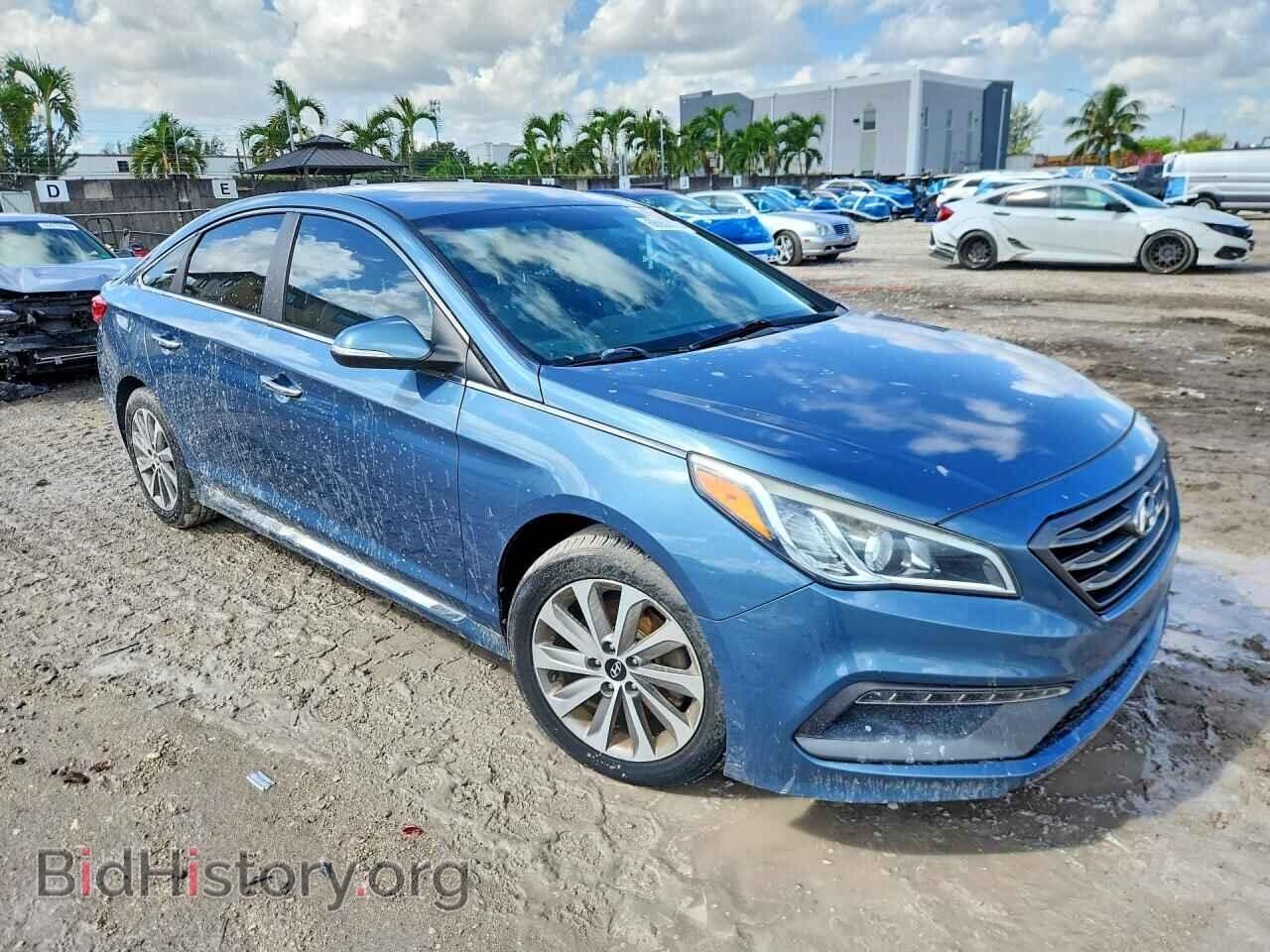 2015 HYUNDAI SONATA - VIN: 5NPE34AF5FH142380 - Фото 4