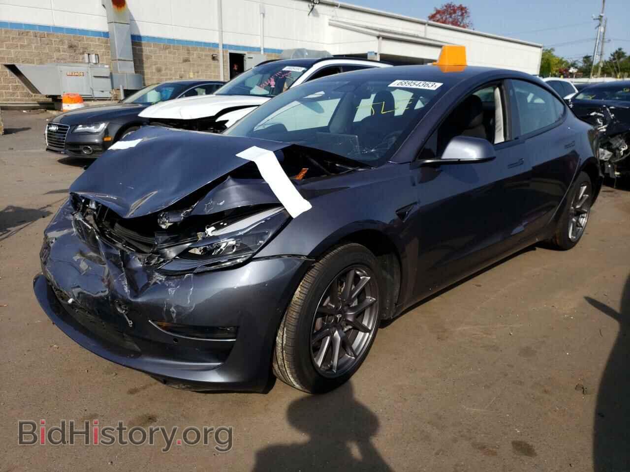 Фотография 5YJ3E1EB0MF983980 - TESLA MODEL 3 2021
