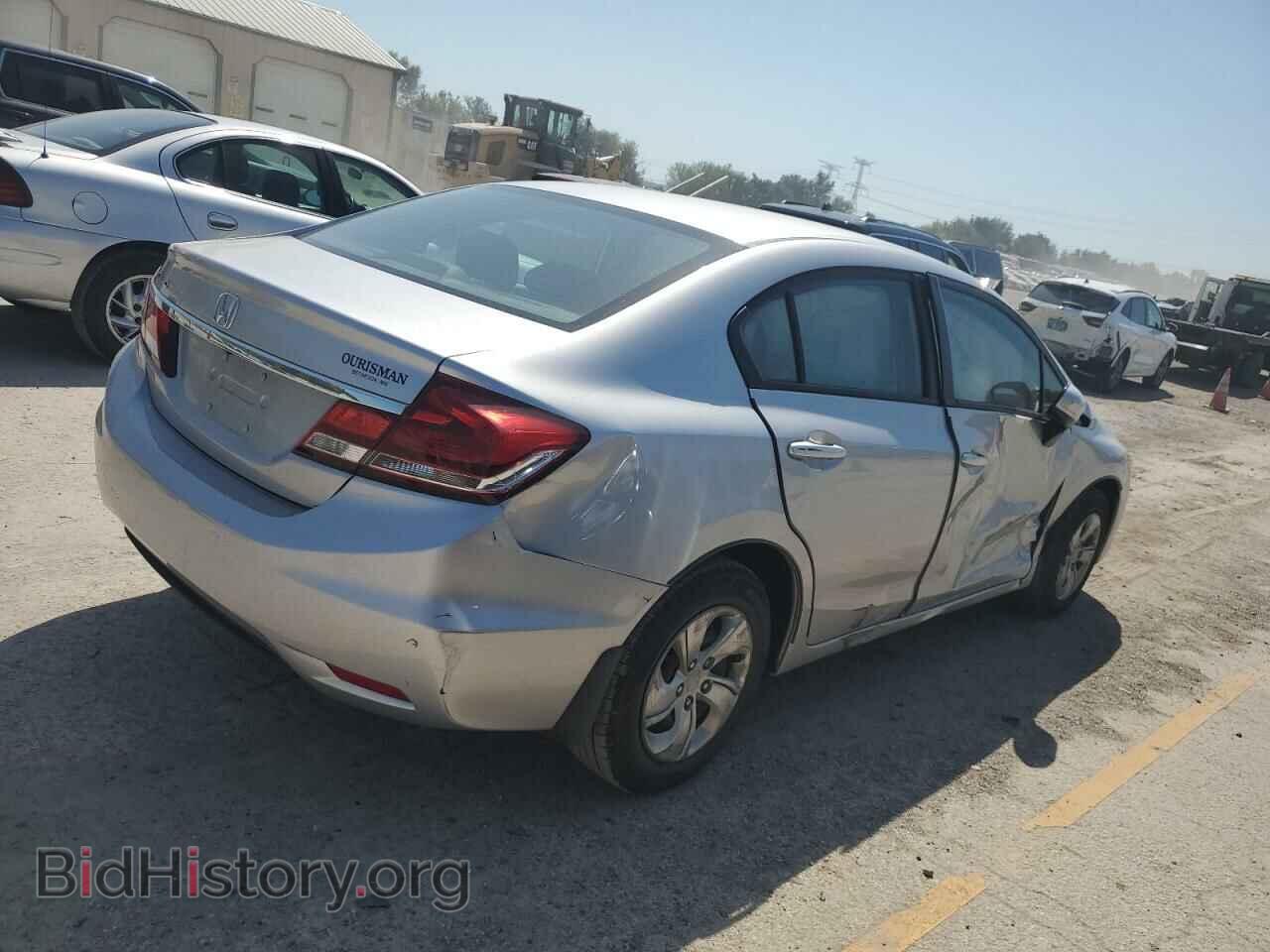 2015 HONDA CIVIC - VIN: 19XFB2F54FE225380 - Фото 3