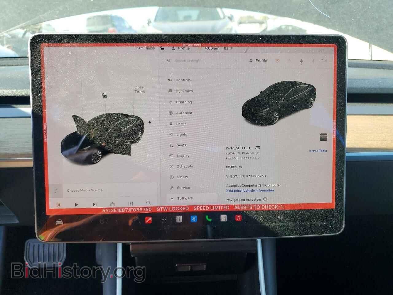 2018 TESLA MODEL 3 - VIN: 5YJ3E1EB7JF086750 - Photo 9