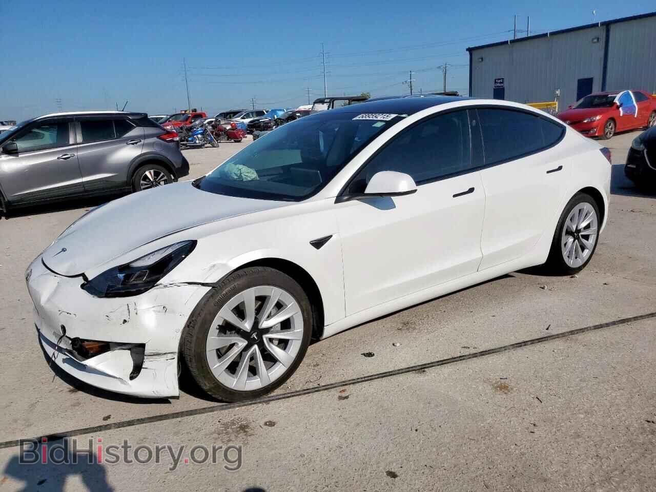 Photo 5YJ3E1EA1MF064528 - TESLA MODEL 3 2021