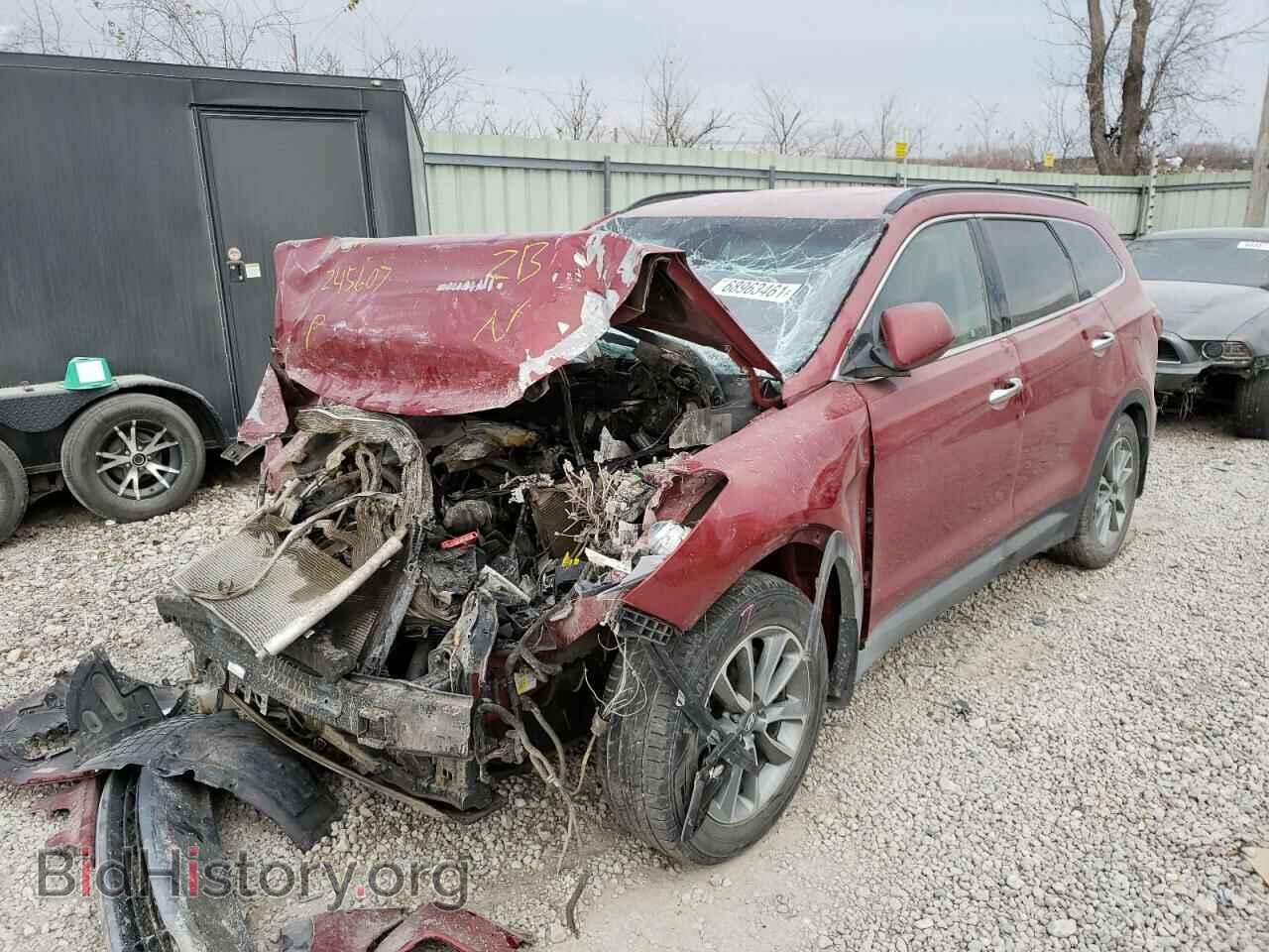 2017 HYUNDAI SANTA FE - VIN: KM8SMDHF4HU245607 - Фото 2