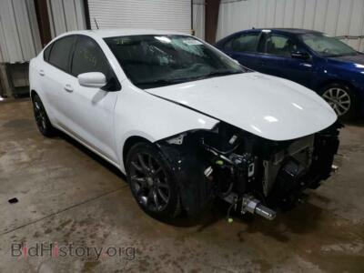 2015 Dodge DART Dart SXT, white — VIN 1C3CDFBB9FD345570, Copart