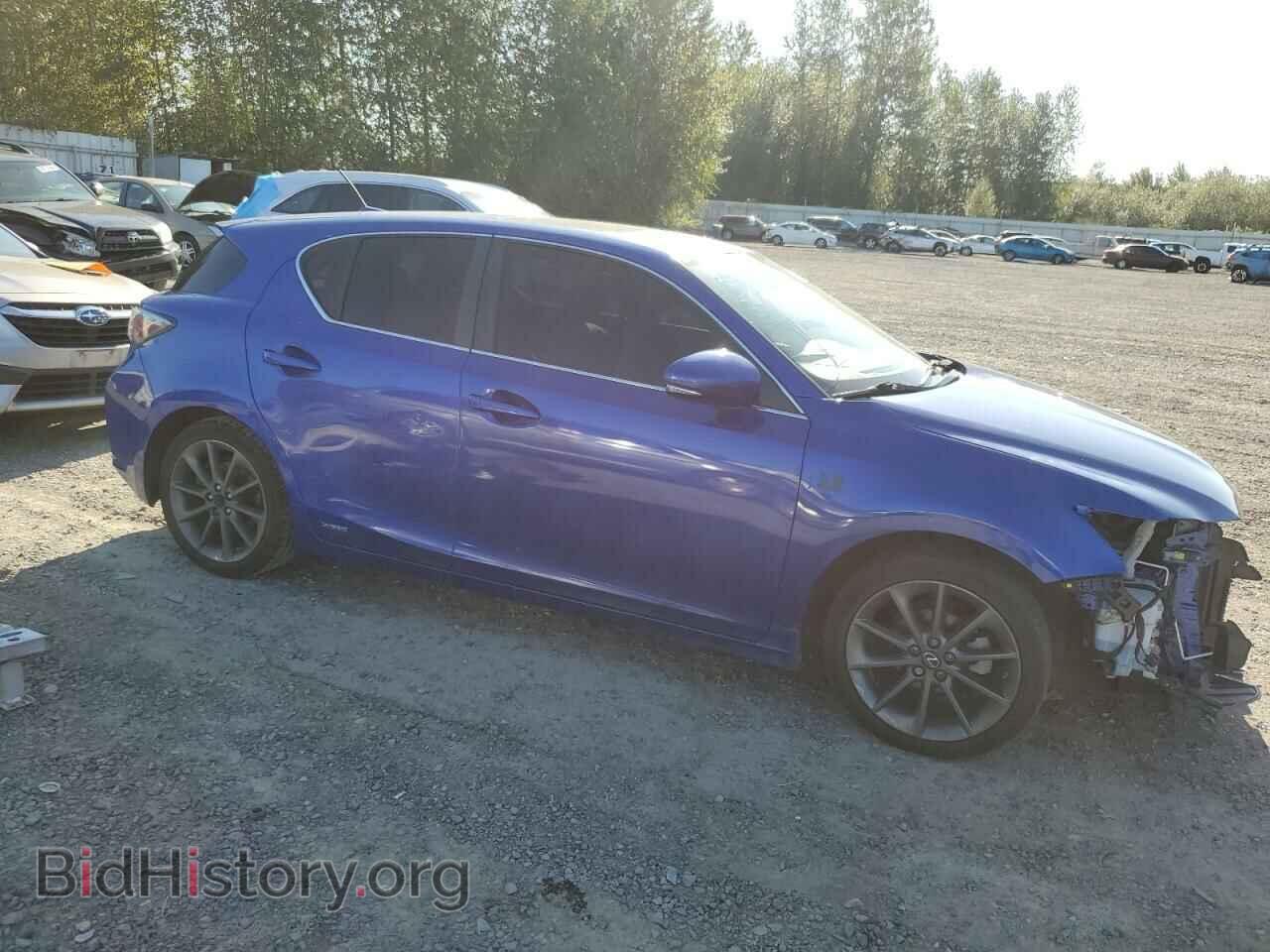 2012 LEXUS CT 200 - VIN: JTHKD5BH4C2073229 - Фото 4