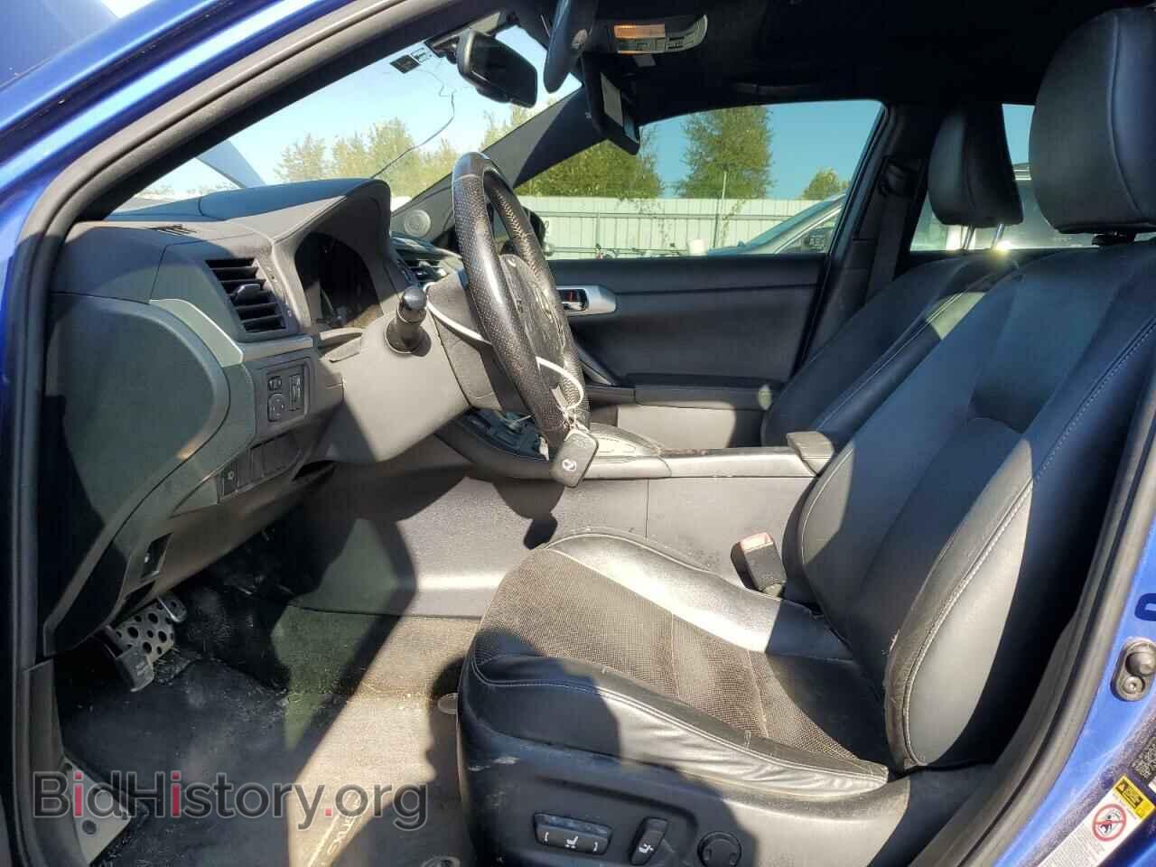 2012 LEXUS CT 200 - VIN: JTHKD5BH4C2073229 - Фото 7
