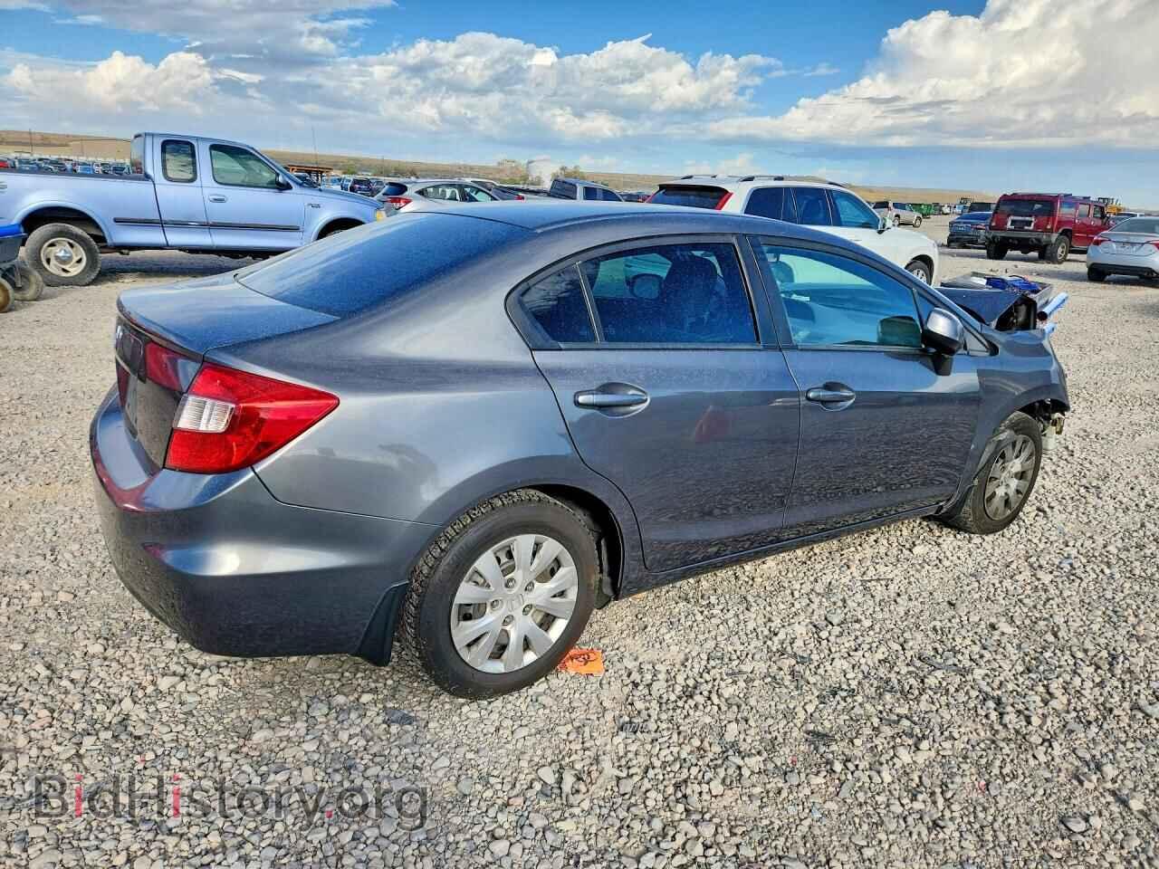 2012 HONDA CIVIC - VIN: 19XFB2F5XCE367566 - Фото 3