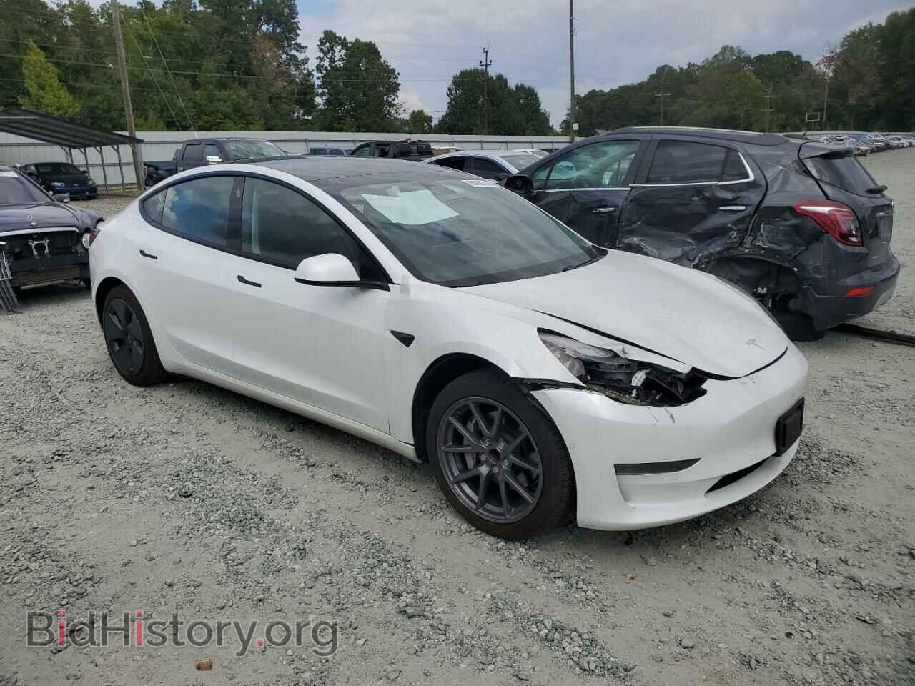 2021 TESLA MODEL 3 - VIN: 5YJ3E1EA2MF976908 - Фото 4