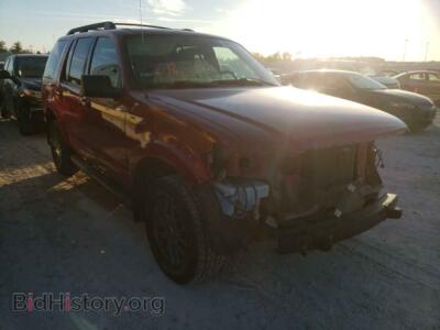 2010 Ford EXPLORER Explorer X, темно-бордовый — VIN 1FMEU7DE4AUB07129, Copart