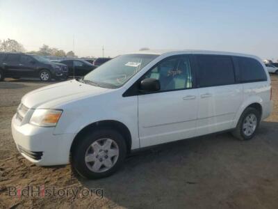 2010 Dodge CARAVAN Grand Cara, белый — VIN 2D4RN4DE4AR435815, Copart