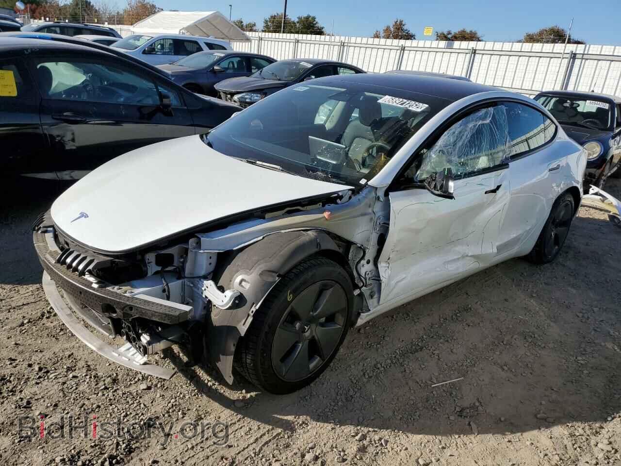 Photo 5YJ3E1EA0MF091610 - TESLA MODEL 3 2021