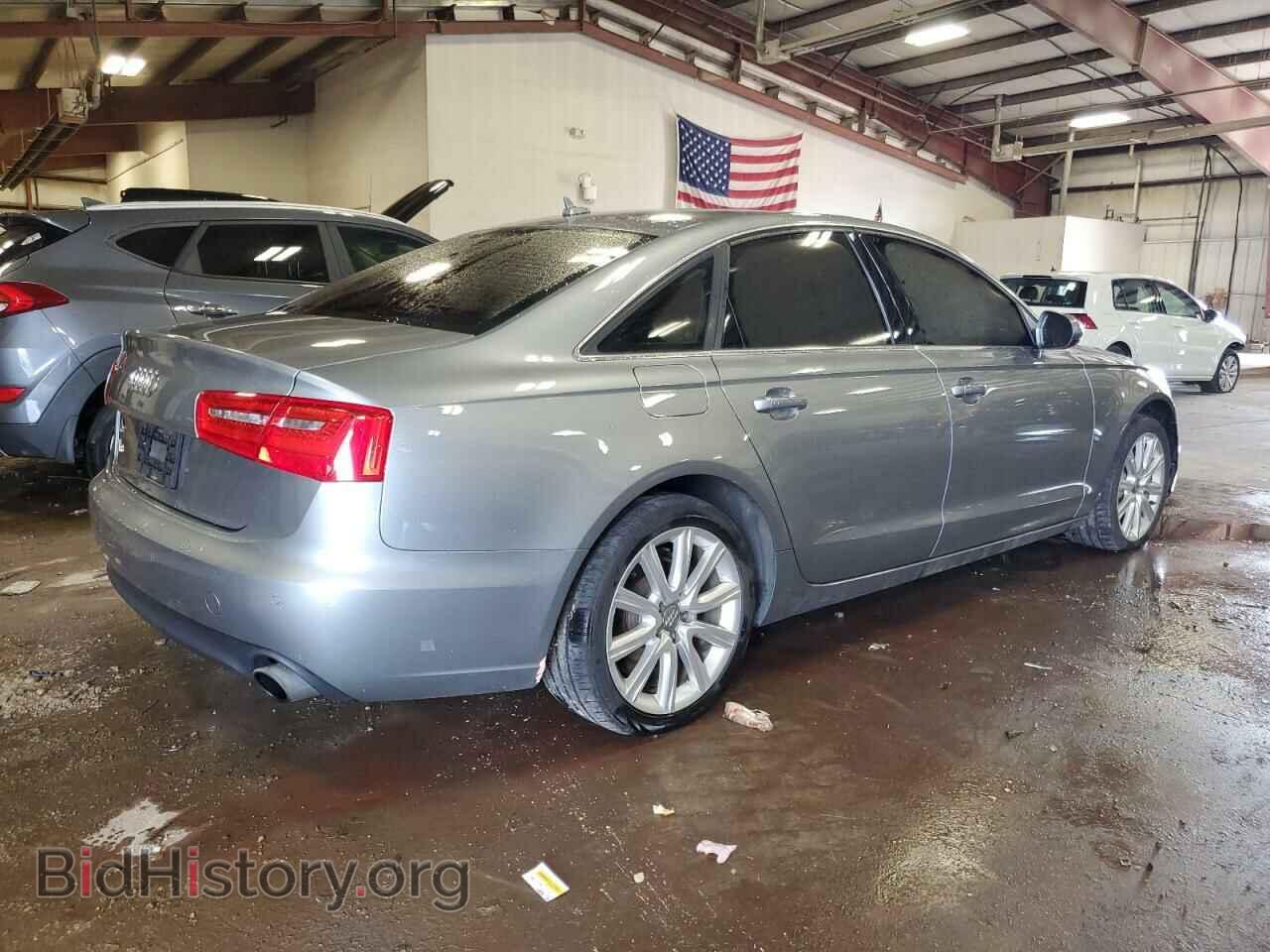 2013 AUDI A6 - VIN: WAUGFAFC0DN056191 - Фото 3