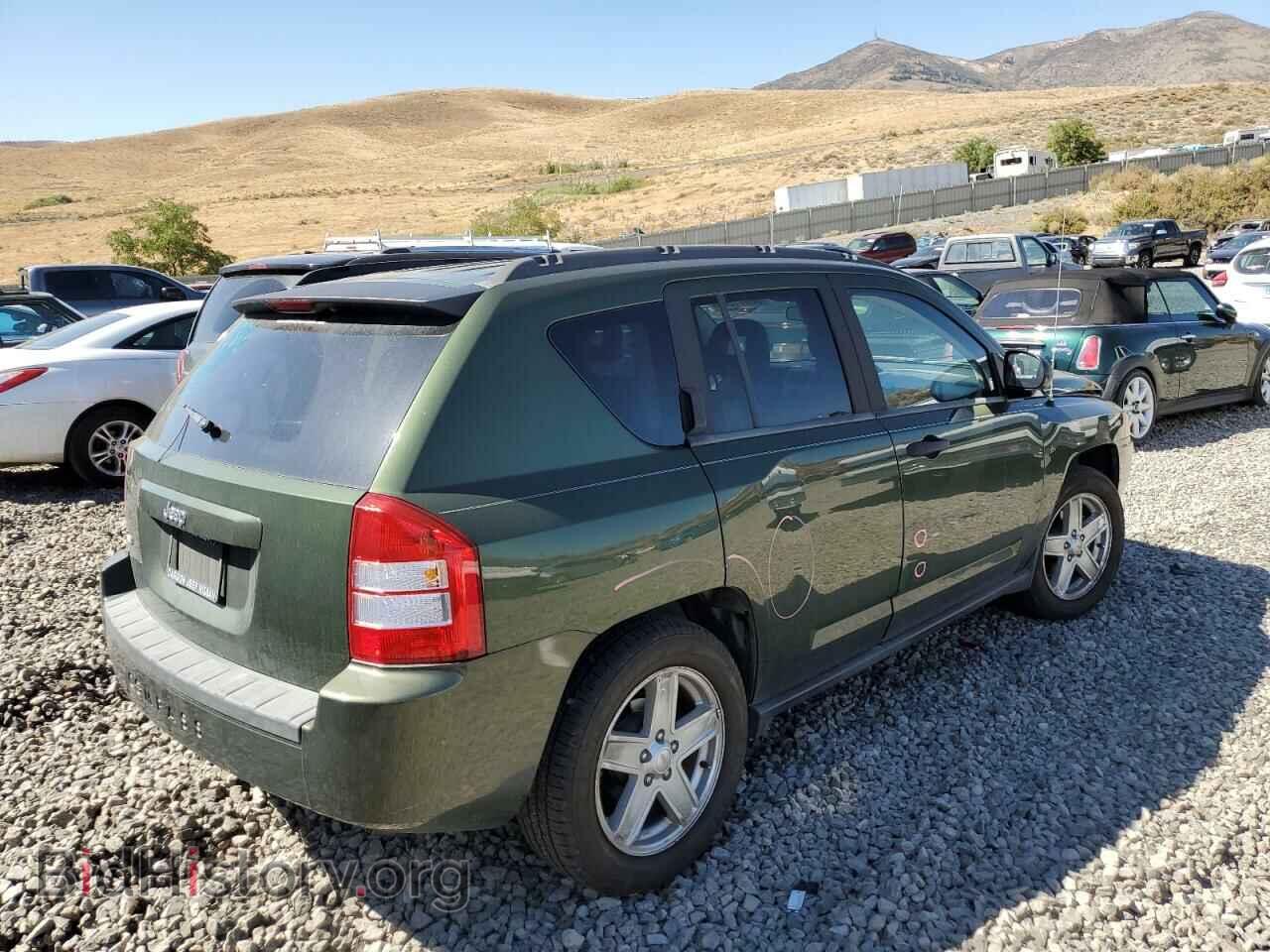 2007 JEEP COMPASS - VIN: 1J8FF47W57D177343 - Фото 3