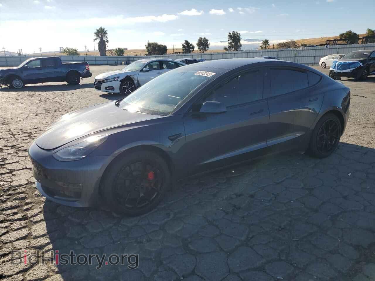Photo 5YJ3E1EC0MF050797 - TESLA MODEL 3 2021