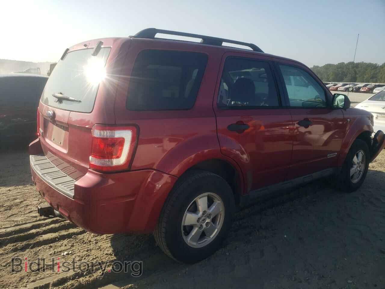 2008 FORD ESCAPE - VIN: 1FMCU031X8KA50227 - Фото 3