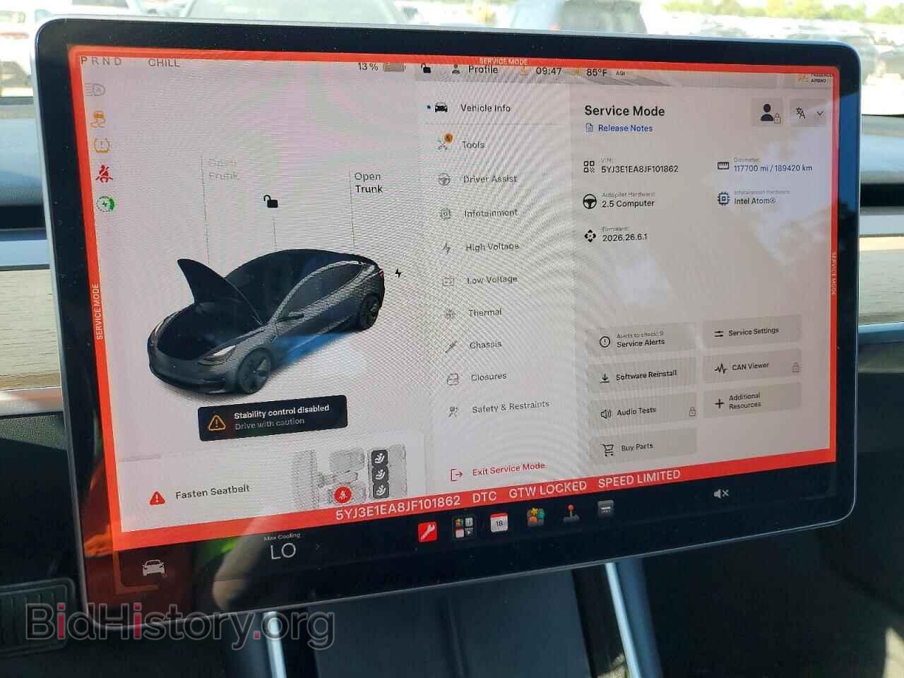 2018 TESLA MODEL 3 - VIN: 5YJ3E1EA8JF101862 - Photo 9