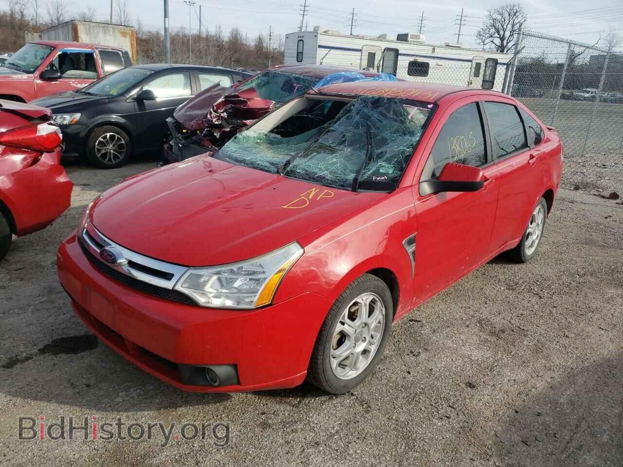 2008 FORD FOCUS - VIN: 1FAHP35N38W196258 - Фото 2