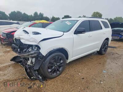 2021 Dodge DURANGO GT, белый — VIN 1C4RDJDG4MC558379, Copart