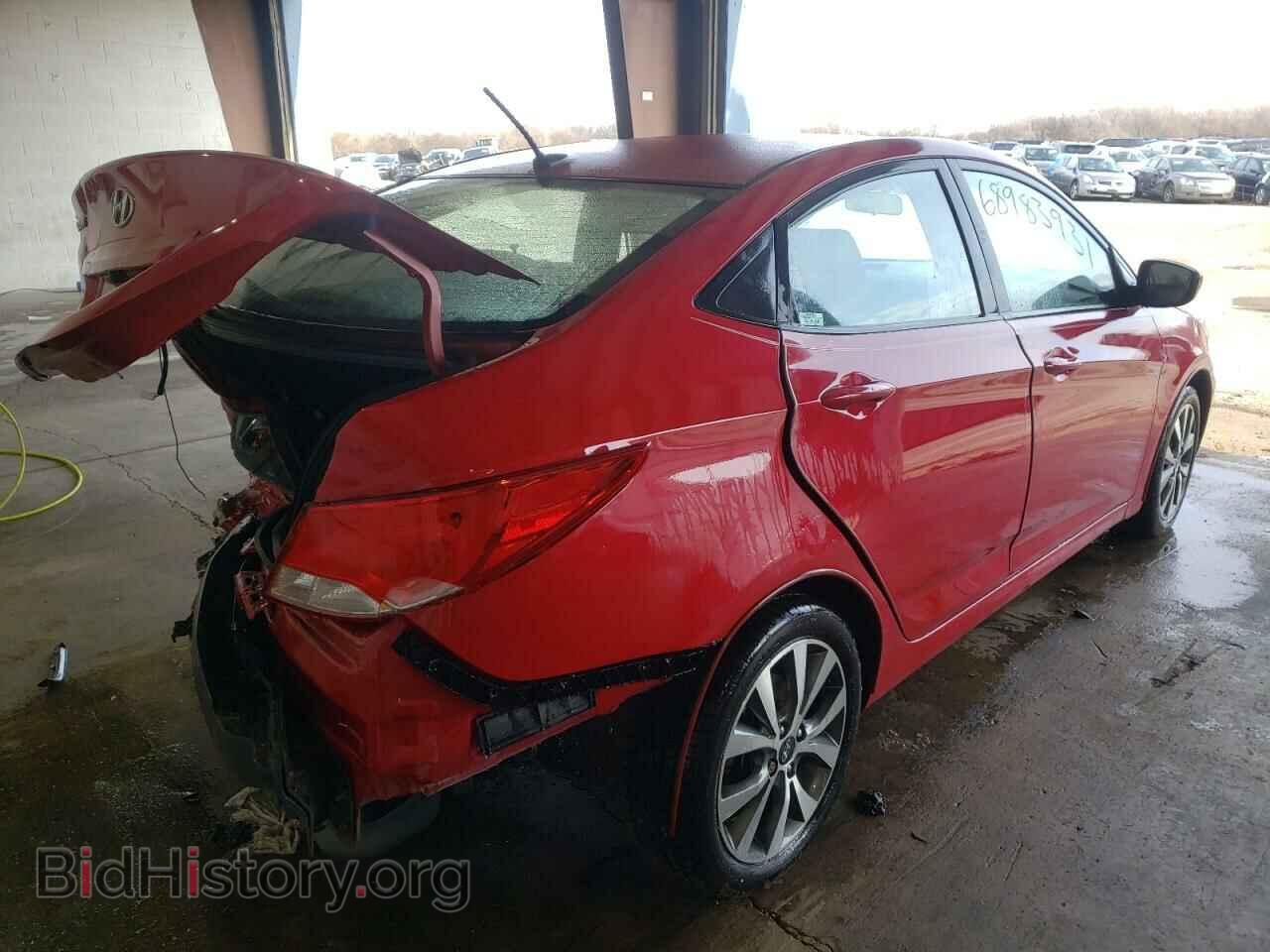 2017 HYUNDAI ACCENT - VIN: KMHCT4AEXHU345414 - Фото 4
