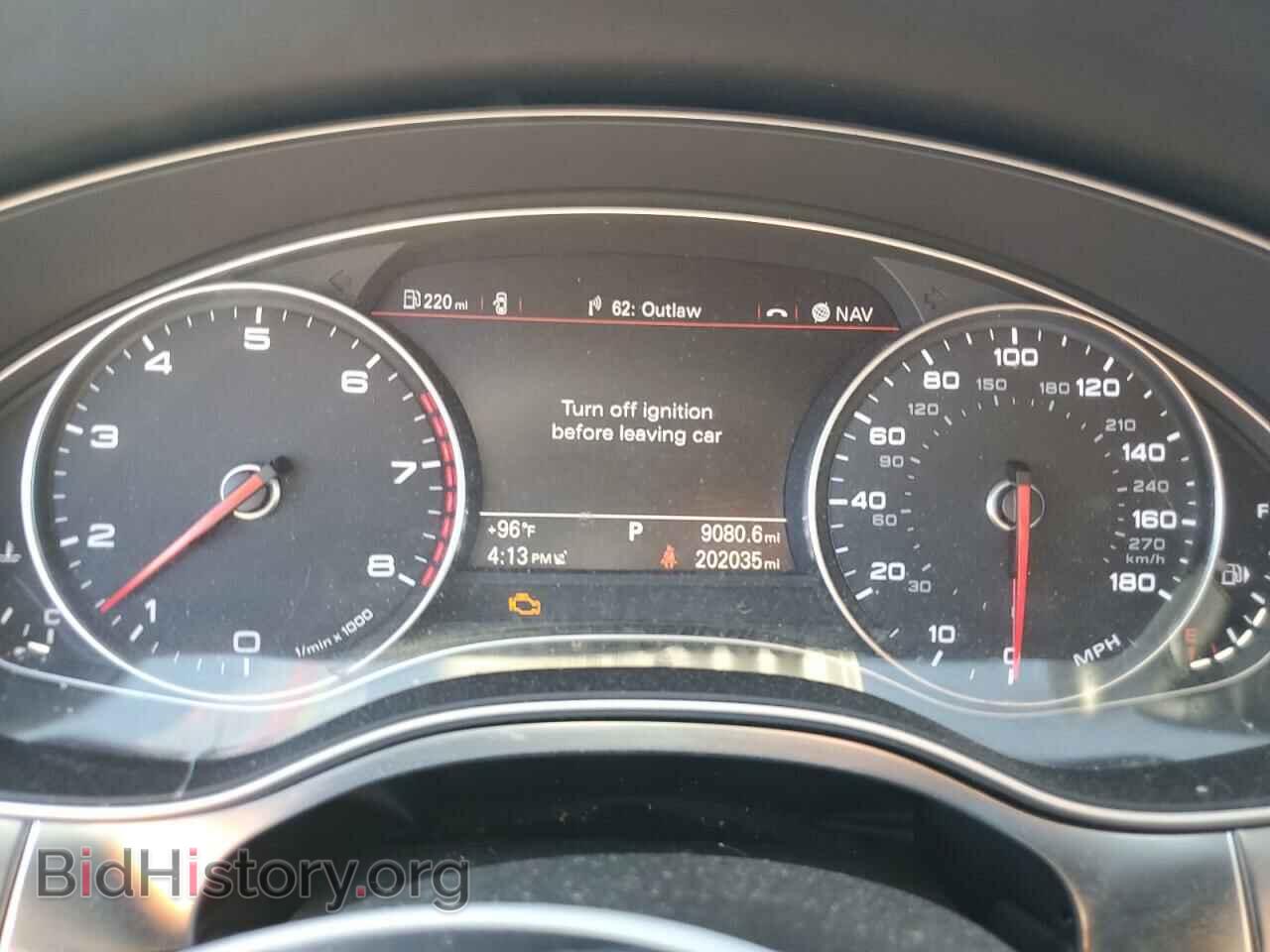 2013 AUDI A7 - VIN: WAUYGAFC3DN075836 - Фото 9