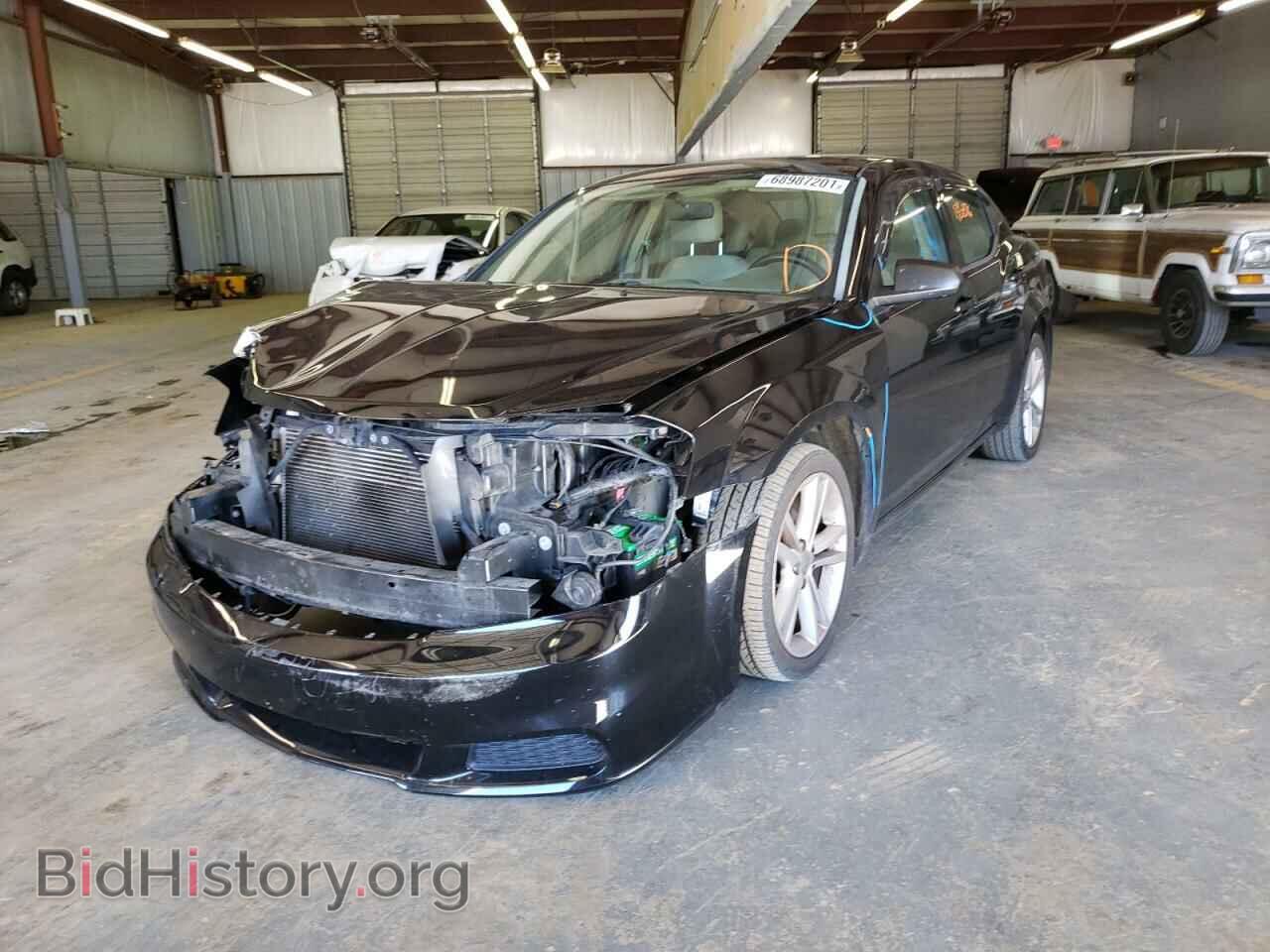 2014 DODGE AVENGER - VIN: 1C3CDZAG4EN154498 - Фото 2