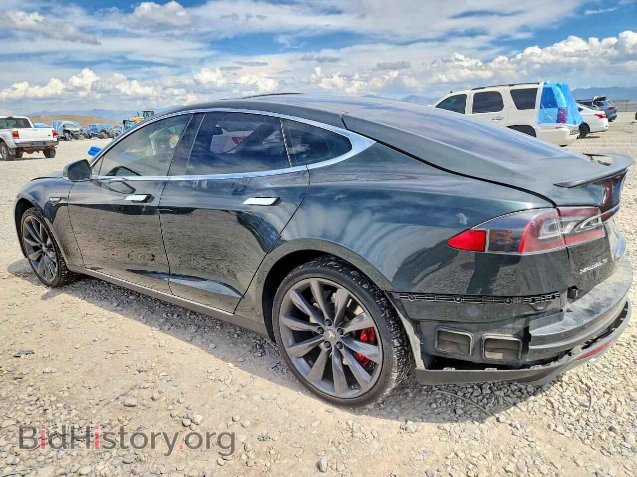 2014 TESLA MODEL S - VIN: 5YJSA1H12EFP47925 - Photo 2