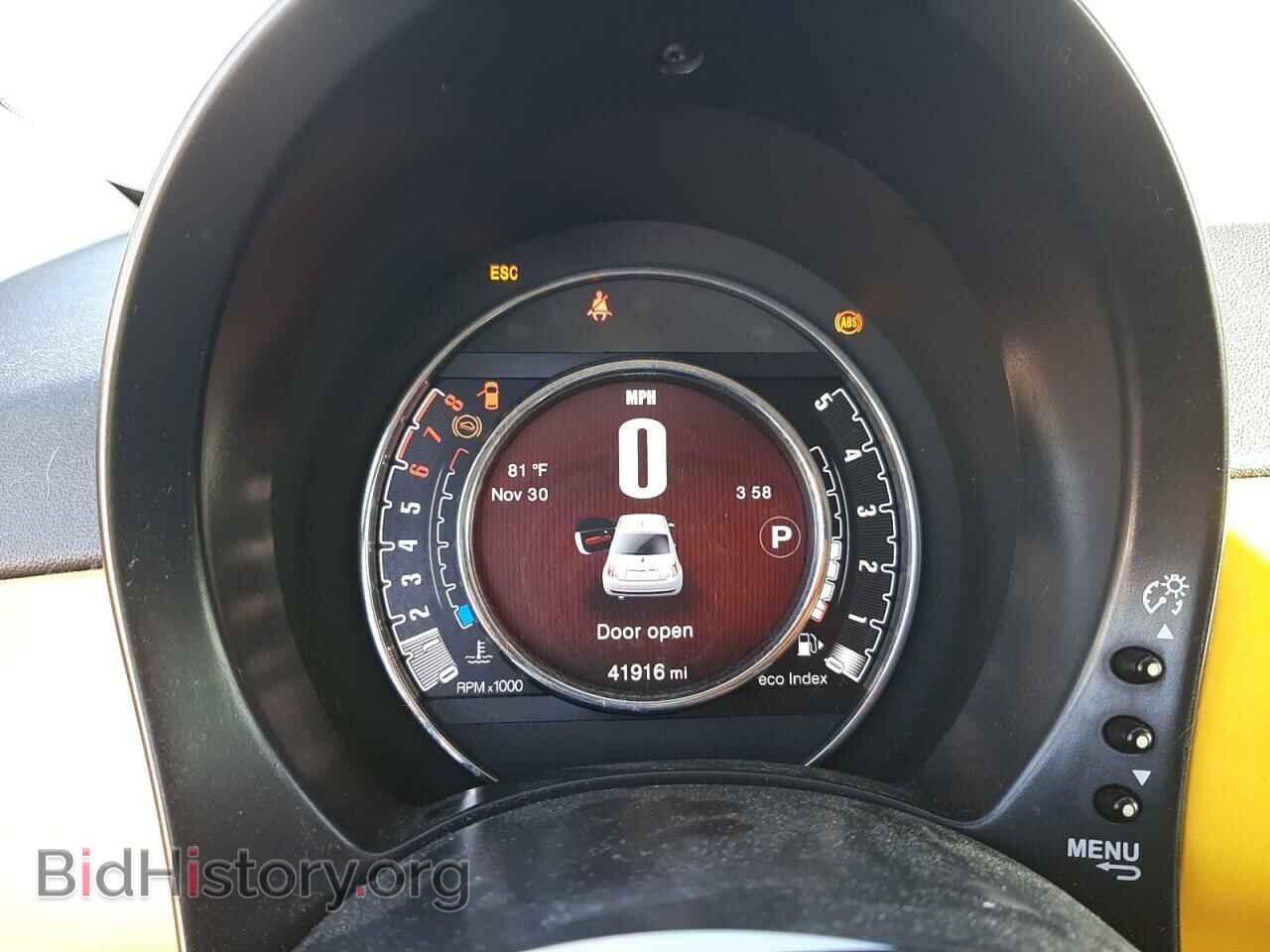 2015 FIAT 500 - VIN: 3C3CFFAR5FT755835 - Фото 9
