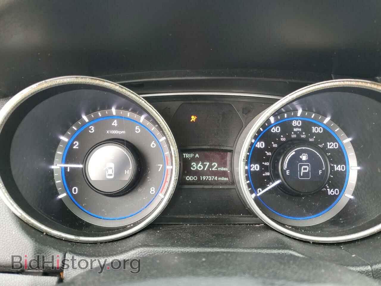 2012 HYUNDAI SONATA - VIN: 5NPEC4AB3CH443366 - Фото 9