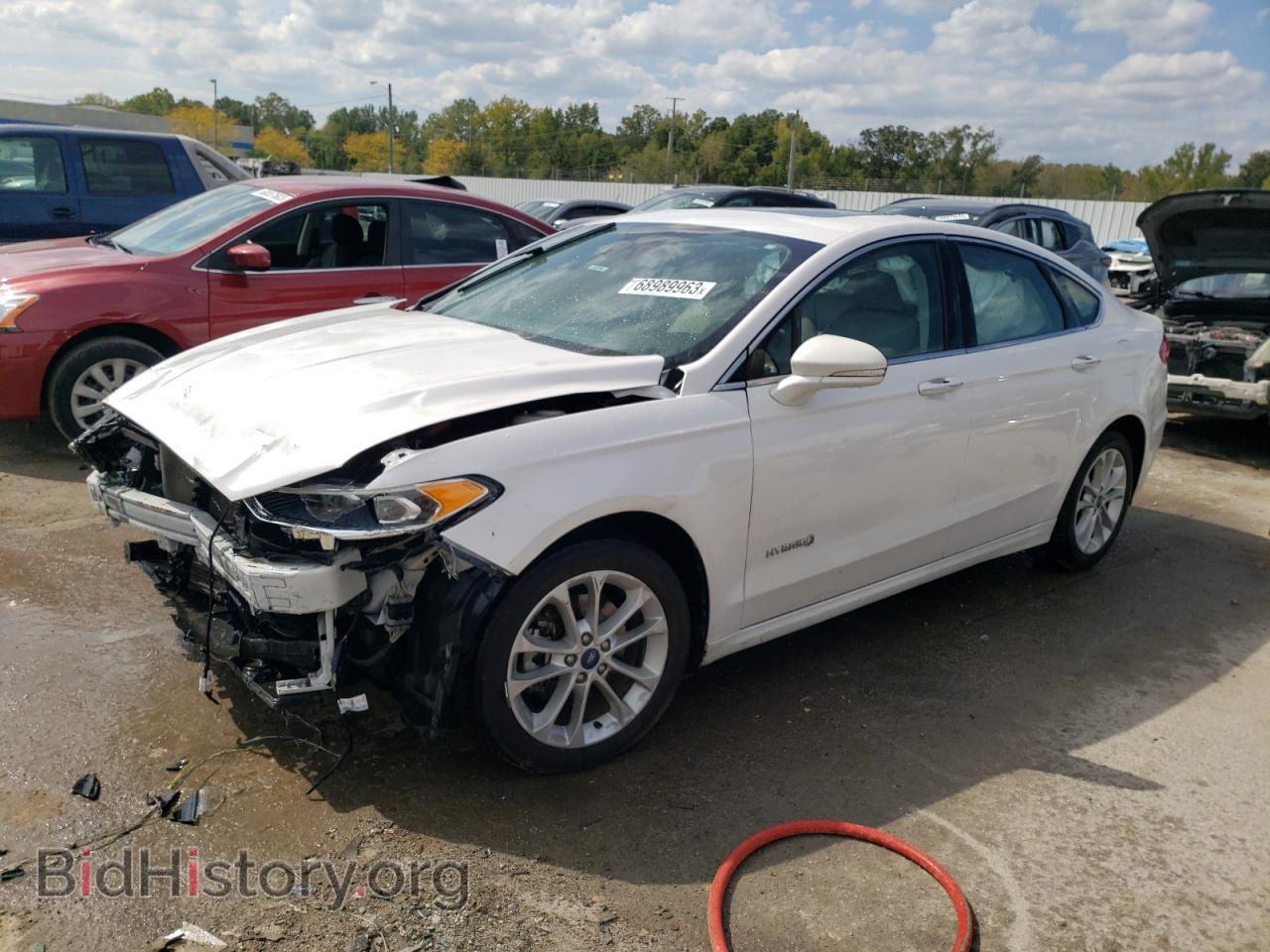 Фотография 3FA6P0MU5KR123711 - FORD FUSION 2019