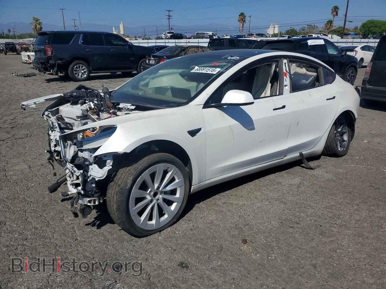 Photo 5YJ3E1EA0NF251681 - TESLA MODEL 3 2022