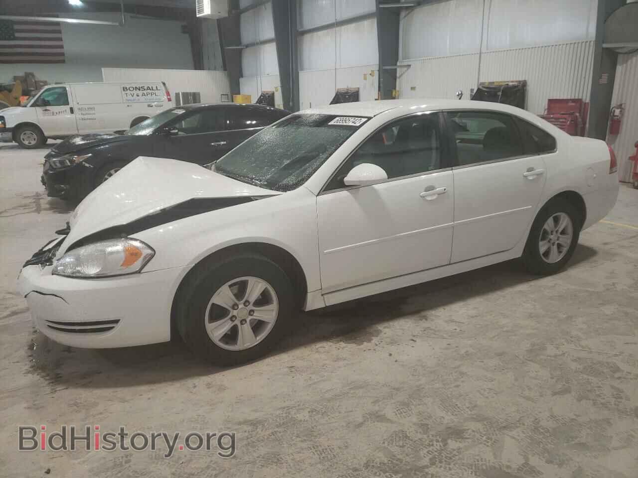 Фотография 2G1WF5E34C1330265 - CHEVROLET IMPALA 2012