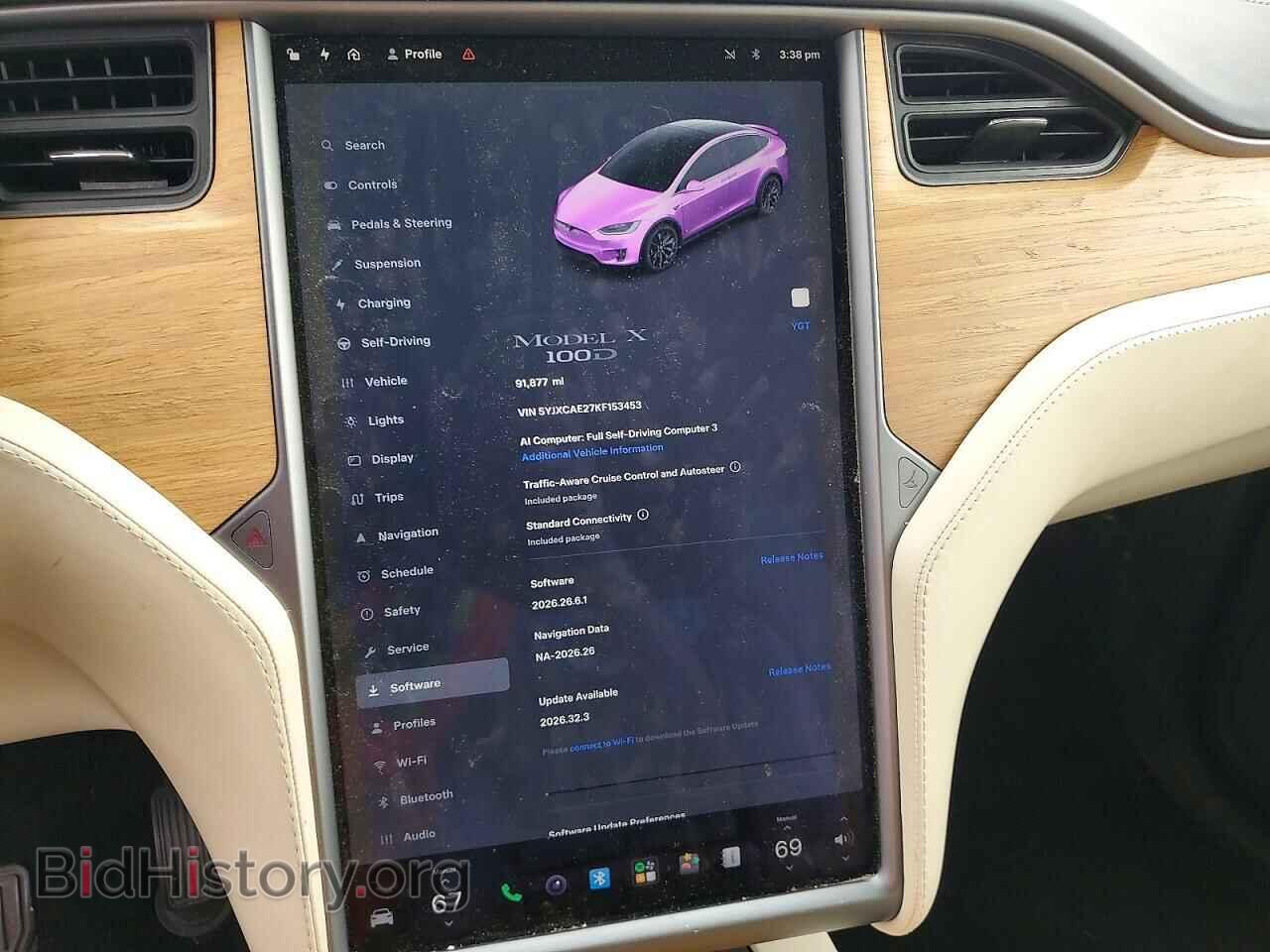 2019 TESLA MODEL X - VIN: 5YJXCAE27KF153453 - Photo 9