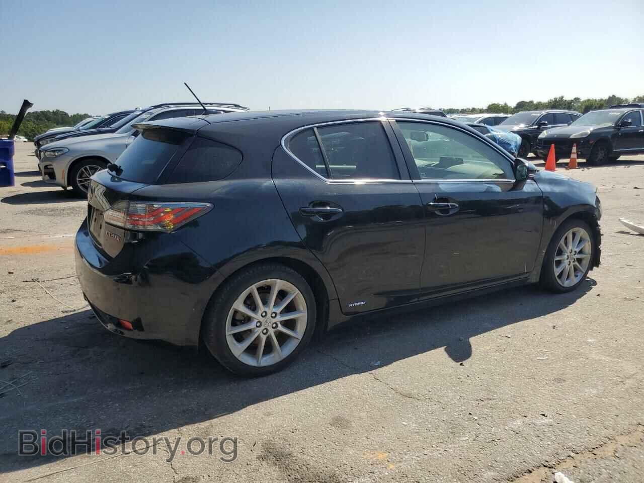 2012 LEXUS CT 200 - VIN: JTHKD5BH7C2077775 - Фото 3