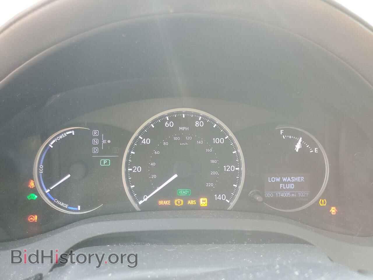 2012 LEXUS CT 200 - VIN: JTHKD5BH7C2077775 - Фото 9