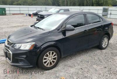 2017 Chevrolet SONIC SONIC LT, черный — VIN 1G1JD5SH7H4176209, Copart