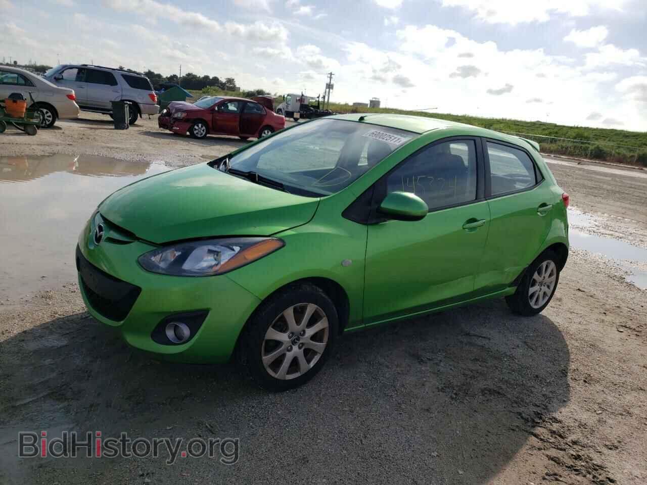 2013 MAZDA 2 - VIN: JM1DE1LY2D0158260 - Фото 2