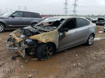 2015 Dodge DART Dart SXT, серебристый — VIN 1C3CDFBB7FD222253, Copart