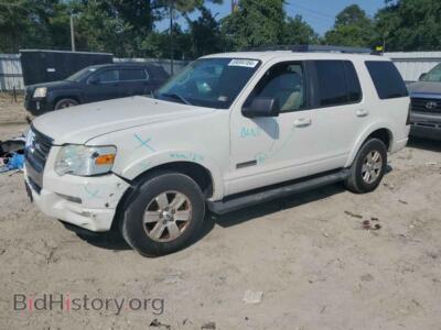 2008 Ford EXPLORER XLT, white — VIN 1FMEU63E38UA83590, Copart