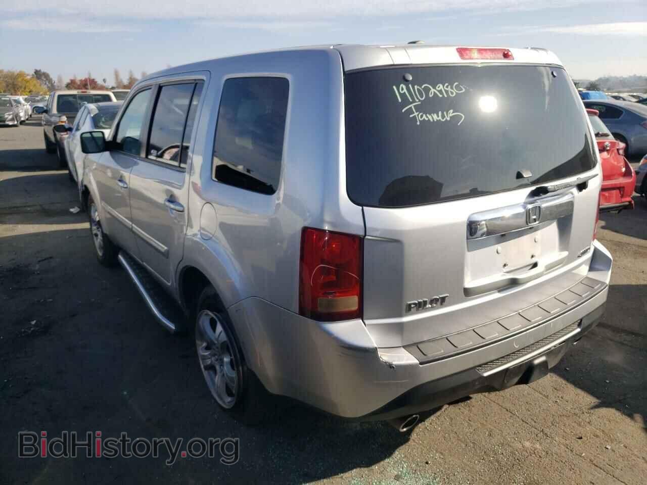 2012 HONDA PILOT - VIN: 5FNYF4H68CB036705 - Фото 2