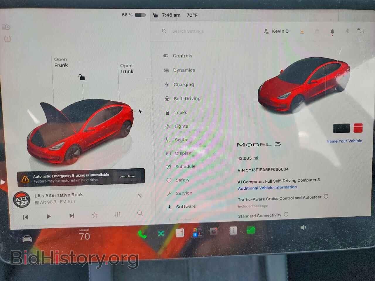 2023 TESLA MODEL 3 - VIN: 5YJ3E1EA5PF686604 - Photo 9