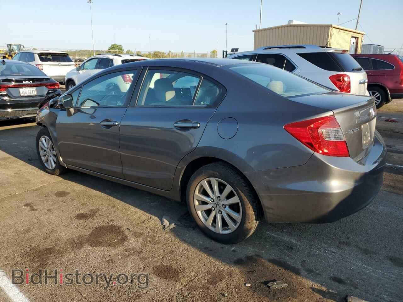 2012 HONDA CIVIC - VIN: 2HGFB2F86CH601993 - Фото 2