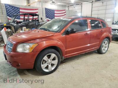 2010 Dodge CALIBER Caliber MA, orange — VIN 1B3CB3HAXAD565583, Copart