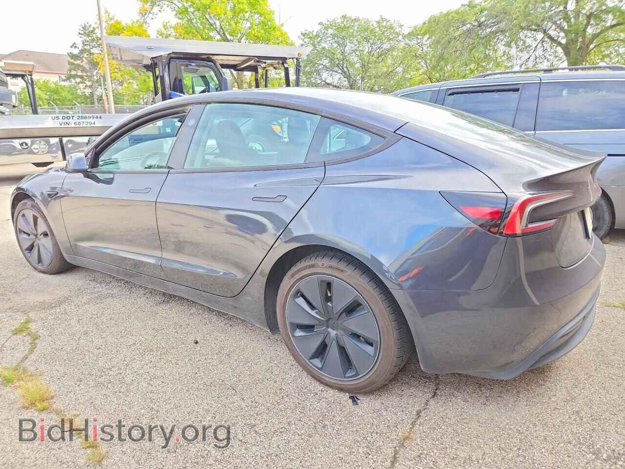 2024 TESLA MODEL 3 - VIN: 5YJ3E1EB2RF721756 - Фото 2