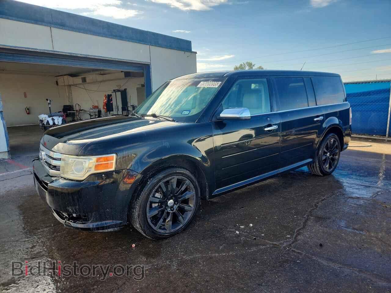 2011 Ford FLEX Limited (VIN 2FMGK5DCXBBD06811) — photo 1 of 13, Copart, damage: side
