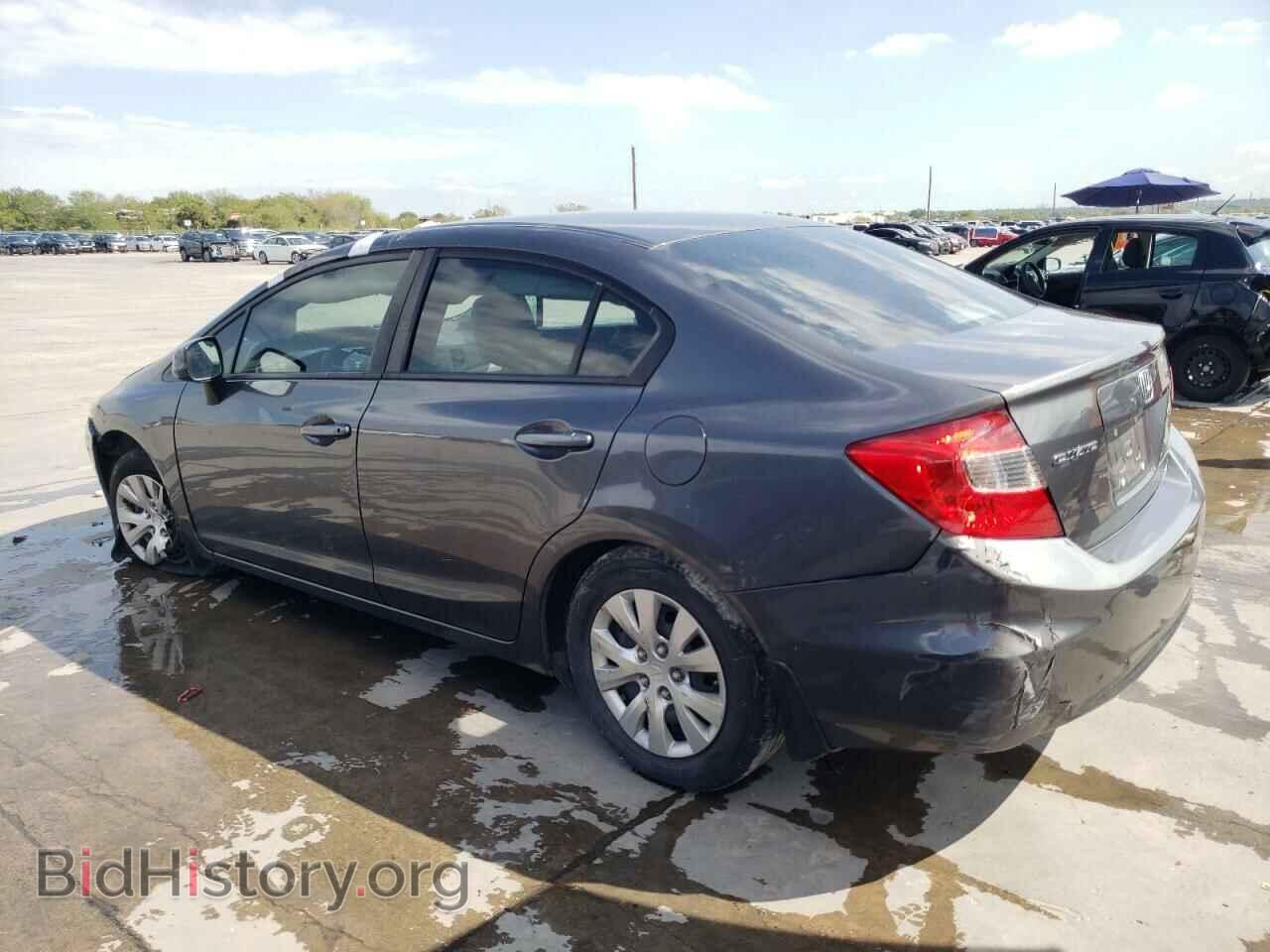 2012 HONDA CIVIC - VIN: 2HGFB2F55CH576655 - Фото 2