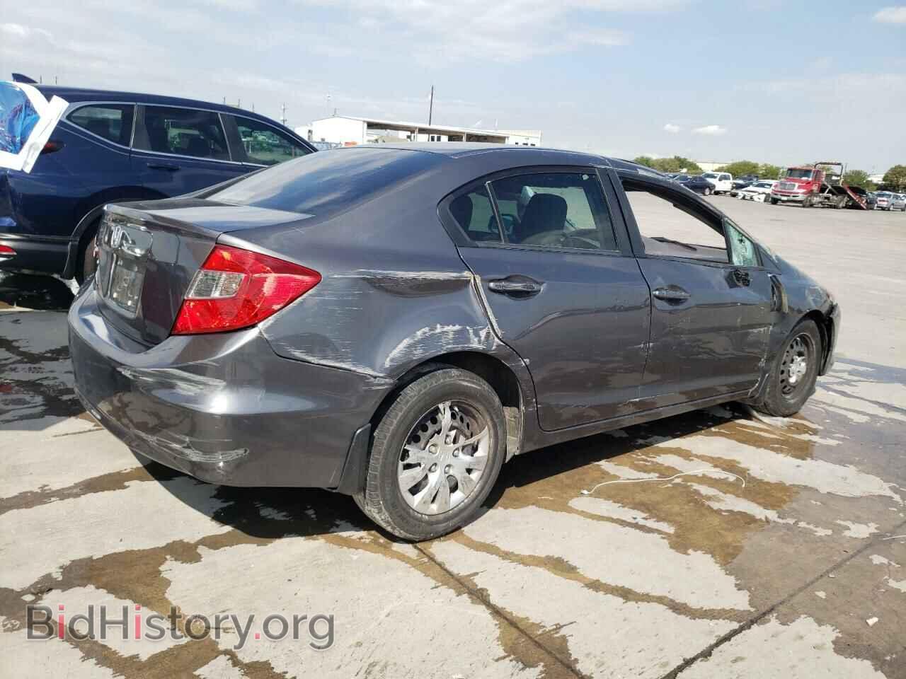 2012 HONDA CIVIC - VIN: 2HGFB2F55CH576655 - Фото 3