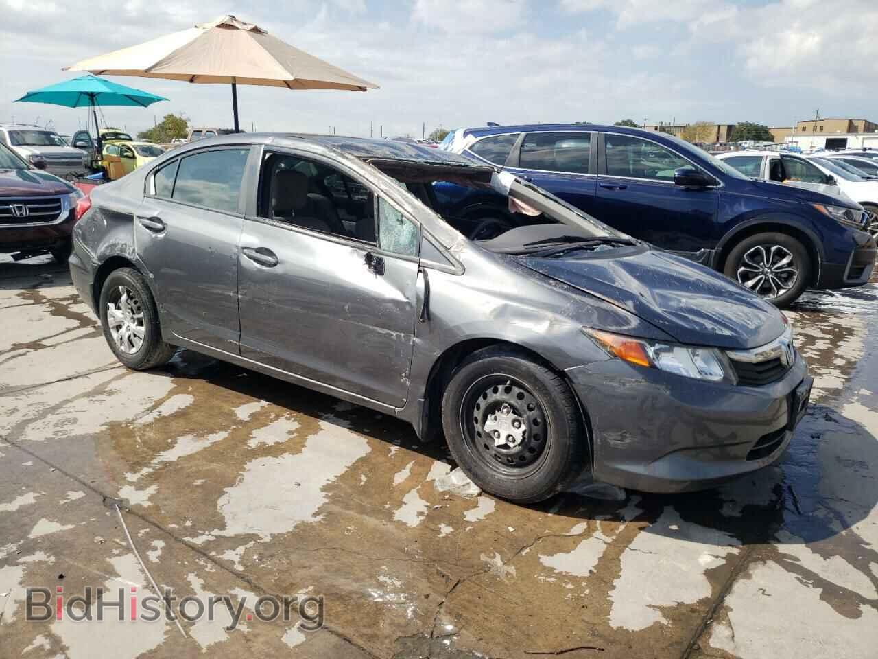 2012 HONDA CIVIC - VIN: 2HGFB2F55CH576655 - Фото 4